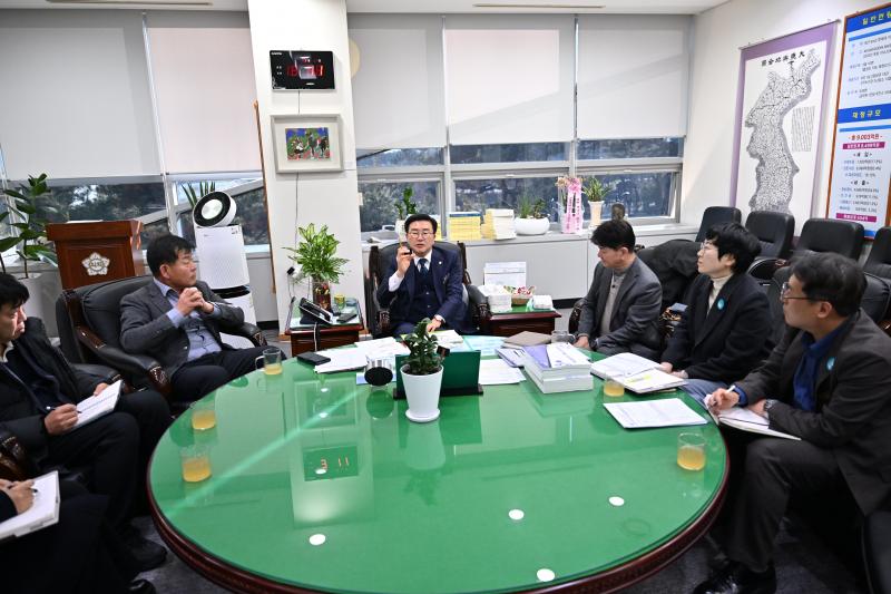 유의식 의장, 삼례 딸기축제 사전 간담회 가져